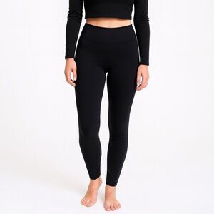 Yogalicious Black Activewear Yoga Pants Black Medium
